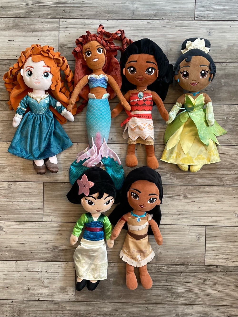 Disney | Princess Plush Dolls | Bundle: Set of 6